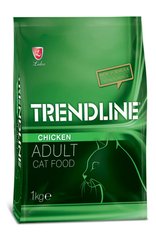 Полноценный и сбалансированный сухой корм для котов с курицей Trendline 1 кг