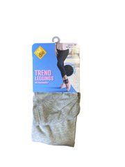 Жіночі легінси Nur Die бавовняні Trend leggings 40-44 (M) Світло-сірі (711011)