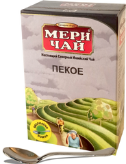 Индийский черный чай Мери Чай Пекое 100 г + Ложка