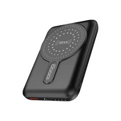 УМБ Promate PowerMag-10Pro 10000 mAh, MagSafe, USB-C PD, USB-А QC3 Black (powermag-10pro.black)