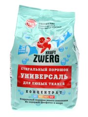 Универсальный стиральный порошок-концентрат Kraft Zwerg 1 кг