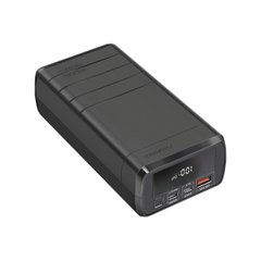УМБ Promate PowerMine-130W 38000 mAh, 130 W, 2хUSB-З Power Delivery, USB-A QC3.0 Black (powermine-130.black)