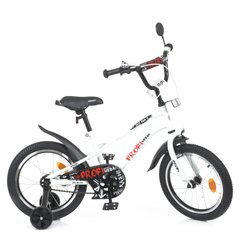 Велосипед дитячий PROF1 Y16251-1 16 дюймів білий