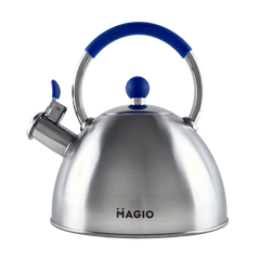 Чайник Magio MG-1190 2.5 л зі свистком Синій