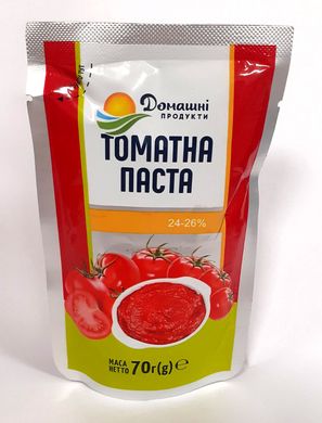 Томатна паста Домашні продукти 24-26% 70 г