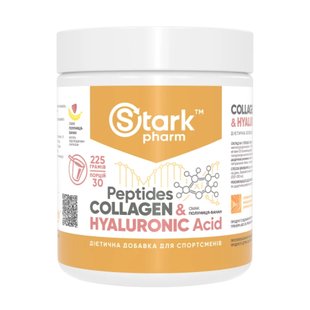 Collagen Peptides & Hyaluronic Acid - 225g Strawberry Banana