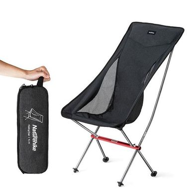 Кресло складное NaturehikeYL06 Alu Folding Moon Chair NH18Y060-Z, черный