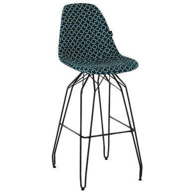 Стілець барний Tilia Eos-M сидіння з тканиною, ніжки металеві фарбовані ARTCLASS 808