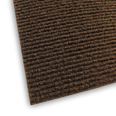 Самоклеящаяся плитка под ковролин темно-коричневая 600х600х4мм SW-00001127