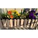 Горщик для квітів балконний з підставкою на ніжках Akasya 11 л антрацит