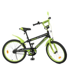 Велосипед дитячий PROF1 Y20321-1 20 дюймів салатовий