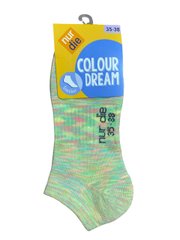 Женские цветные носки Nur Die р. 35-38 Зеленый