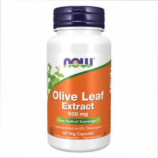 Olive Leaf Extract 500 mg - 60 veg caps