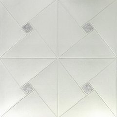 Самоклеющаяся декоративная потолочно-стеновая 3D панель блестки 700x700х6.5мм (372) SW-00000880