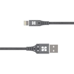 Кабель Promate NerveLink-i USB-Lightning 2.4А 1.2 м Grey (nervelink-i.grey)