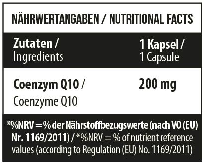 MST Coenzyme Q10 200 mg 60 капсул | Убіхінон | кофермент Q10 | коензим Q10