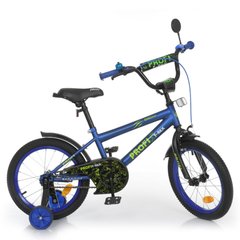 Велосипед дитячий PROF1 Y1672-1 16 дюймів синій