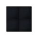 Самоклеюча плитка під ковролін чорна 600х600х4мм SW-00001417