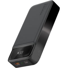 УМБ Promate Torq-20 20000 mAh, USB-C PD, USB-А QC3.0 Black (torq-20.black)