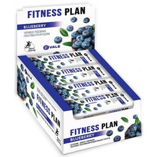 Fitness Plan Muesli Bar - 30x25g Bluberry