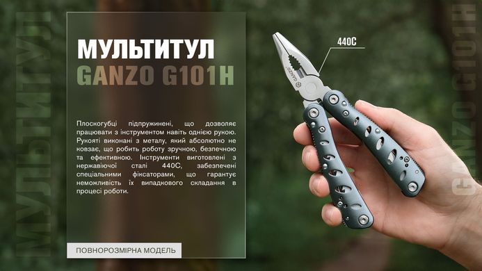 Мультитул Multi Tool Ganzo G101-H (G205)