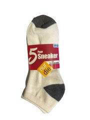 Жіночі шкарпетки Nur Die махрові 5 пар р.39-42 Білий (487846)