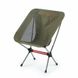 Стілець складаний Naturehike Moon YL08 NH20JJ027, 600D Oxford / алюміній, зелений