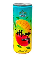 Напій безалкогольний соковмісний BISAN MANGO 250 мл