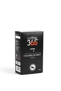 Кава мелена CREAM&COCONUT Coffee365 250 г