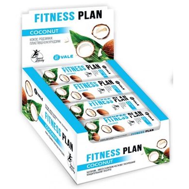 Fitness Plan Muesli Bar - 30x25g Coconut