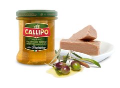 Філе тунця в органічній оливковій олії Callipo 170 г