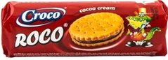 Печиво з шоколадним кремом CROCO ROCO 150 г