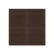 Самоклеящаяся плитка под ковролин темно-коричневая 300х300х4мм SW-00001422