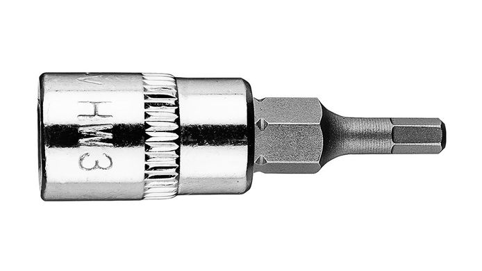 Біта H3 з шестигранником на 1/4, коротка, 37 мм