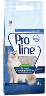 Бентонітовий наповнювач для котів Без запаху ProLine 5 л