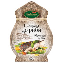 Приправа до риби "Рецепти від шефа" Любисток 40 г