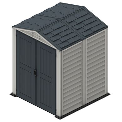 Сарай пластиковый YardMate 171x171x210 см темно-серый