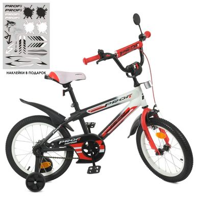 Велосипед дитячий PROF1 Y16325-1 16 дюймів червоний