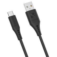 Кабель Promate PowerLink-AC120 USB-A to USB-C 3А 1.2 м Black (powerlink-ac120.black)