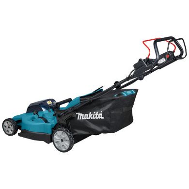 Акумуляторна самохідна газонокосарка Makita DLM539CT2 2 акб BL1850B 5 Ah, з/п DC18SH