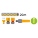 Тримач зі шлангом d12,5 мм 20 м Select + 4 конектори HoZelock 2364