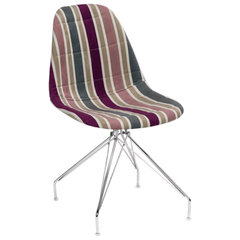 Стул Tilia Eos-X сиденье с тканью, ножки металлические хромированные ARTCLASS 903
