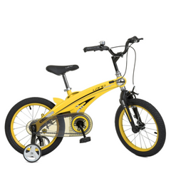 Велосипед дитячий LANQ WLN1639D-T-4 16 дюймів жовтий