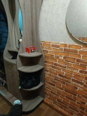 Декоративна 3D панель під рудий Катеринославський цегла, самоклейка 700х770х5мм (044) SW-00000037