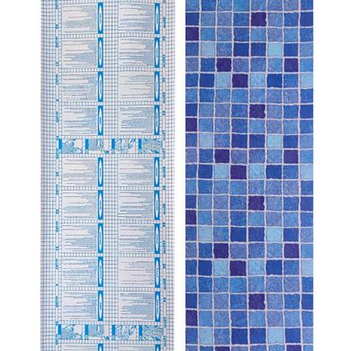 Самоклеющаяся пленка синяя мозаика 0,45х10м SW-00000825