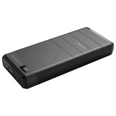 УМБ Promate Capital-30 30000 mAh, 65W USB-C PD, 22.5W USB-A QC3.0 Black (capital-30.black)
