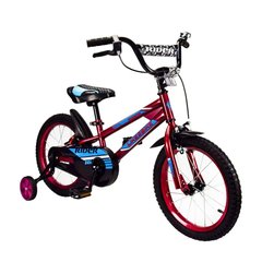 Велосипед дитячий 2-х колісний 16" 211606 (RL7T) Like2bike Rider вишневий з дзвінком