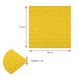 3D панель самоклеюча цегла Жовтий 700х770х7мм (010-7) SW-00000049