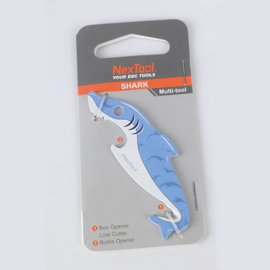 Мини-Мультитул NexTool EDC box cutter Shark KT5521Blue