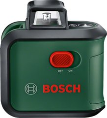 Лазерний нівелір Bosch AdvancedLevel 360 з футляром, батарейками, штативом TT 150